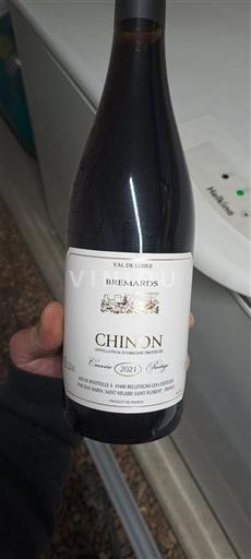 Loire Valley Chinon Bremards Léon 2021