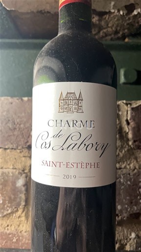 Burdeos Saint-Estèphe Cos Labory Charme de Cos Labory 2019