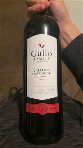 Californische AVA's Niet gespecificeerd Gallo Family Vineyards Cabernet Sauvignon 2020