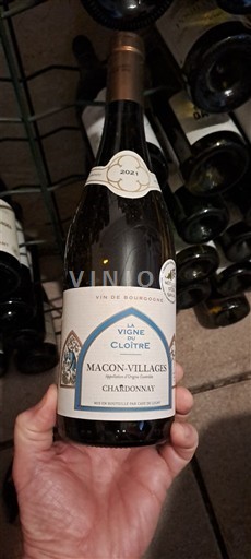 Burgundi Mâcon ja Mâcon-kylät La Vigne du Cloître 2021