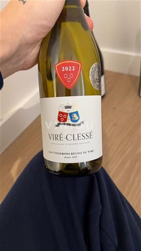 Bourgogne Viré-clessé Les Vignerons Réunis de Viré 2022