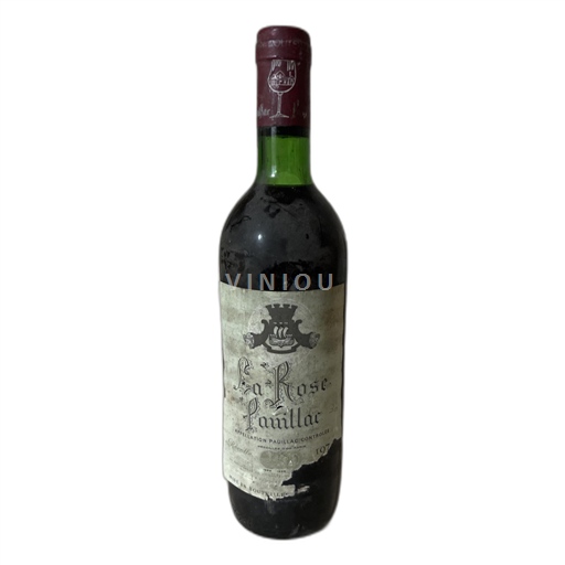 Bordéus Pauillac La Rose Pauillac 1971