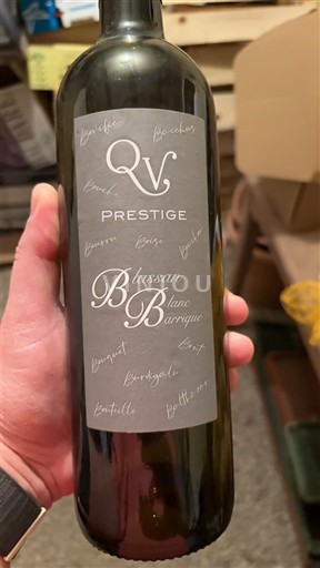 Burdeos Blaye-Côtes de Burdeos QV Prestige Blassan Blanc Barrique Sin añada