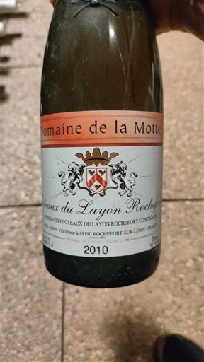 Loirevallei Coteaux du Layon Domaine La Motte 2010