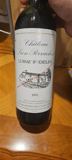 Bordeaux Lussac-Saint-Émilion Château Lin Perruchon 1975