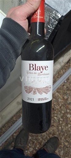 Bordeaux Blaye-côtes-de-bordeaux Amand Chaperon 2021