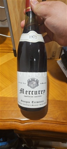 Bourgondië Mercurey Georges Tremaux 1977