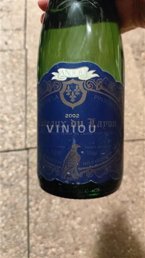 Loirevallei Coteaux du Layon Domaine La Pinsonnière 2002