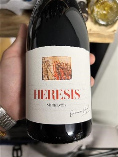 Vinhos Rouge sec Heresis Domaine Pujol Non millésimé França Languedoque Minervois AOC
