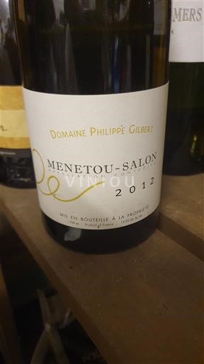 Loiren laakso Menetou-Salon Domaine Philippe Gilbert 2012