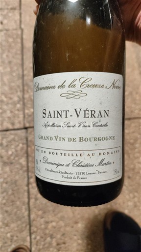 Borgoña Saint-Véran Domaine La Creuze Noire 2013