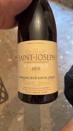 Rhônedalen Saint-Joseph DOMAINE JEAN LOUIS CHAVE 2015