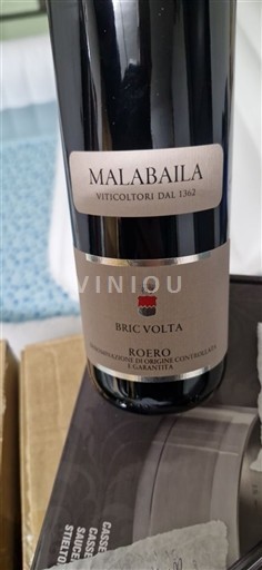 Piemonte Roero Malabaila Bric Volta 2022