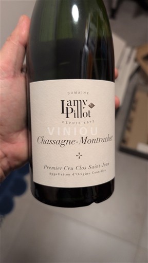 Bourgondië Chassagne-Montrachet Premier Cru Domaine Lamy-Pillot Premier Cru Clos Saint-Jean 2023