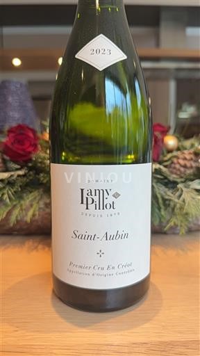 Burgundsko Saint-Aubin Premier Cru Lamy Pillot Premier Cru En Créot 2023