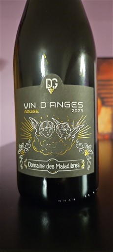 Dolina Loare Domaine S Maladières Vin d'Anges 2023