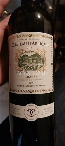 Bordeaux Graves Château Arricaud 2021