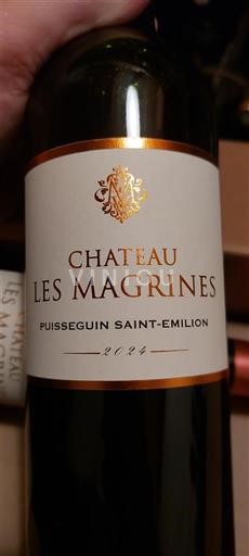 Bordeaux Puisseguin-saint-émilion Château Les Magrines 2024