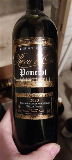 Bordeaux Pomerol Château Rêve d'Or 2023