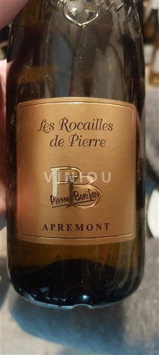 Savoie and Bugey Apremont Pierre Boniface Les Rocailles de Pierre 2017