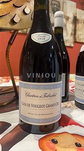 Bourgogne Clos-de-vougeot Grand Cru Chartron et Trébuchet 2019