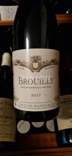 Beaujolais Brouilly Cave de Martailly 2017