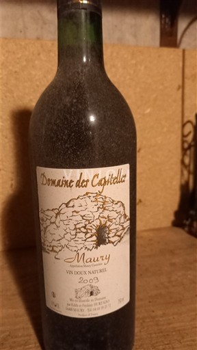 Roussillon Maury Domaine S Capitelles 2009