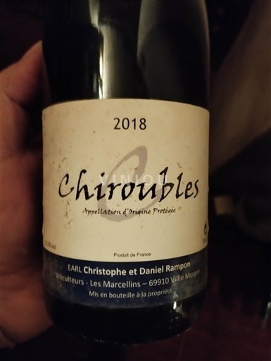 Beaujolais Chiroubles E.A.R.L. Christophe et Daniel Rampon 2018