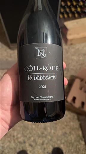 Rhône Valley Côte-Rôtie Nicolas Champaugnoux La Dédicace 2021