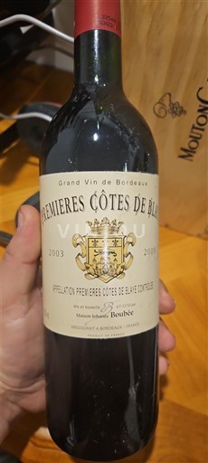 Bordeaux Not Specified Maison Rouxine 2003