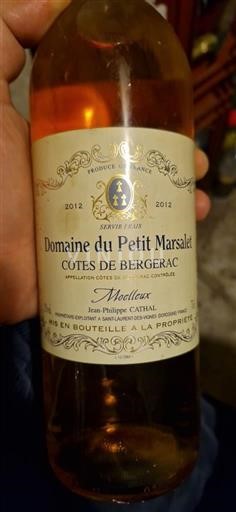 Sudoeste Côtes de Bergerac Domaine Petit Marsalet 2012