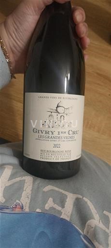 Burgundi Givry Premier Cru Les Grandes Vignes Les Grandes Vignes 2022