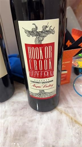 Rượu vang Rouge sec Reserve Cabernet Sauvignon Hook or Crook Cellars 2014 Mỹ Vùng trồng nho được cấp phép California Napa Valley AVA