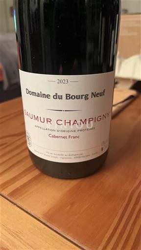 Loire Valley Saumur-Champigny Domaine Bourg Neuf 2023