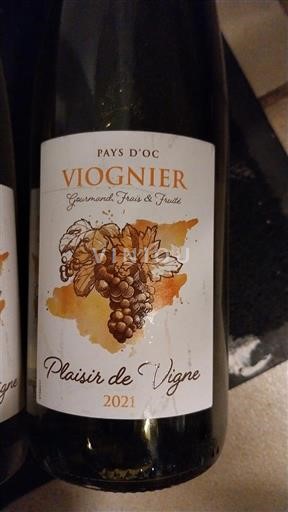 Languedoc và Roussillon Vùng đất Oc Plaisir de Vigne 2021