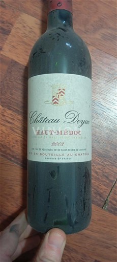 Bordeaux Haut-Médoc Château Doyac 2002