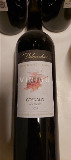 Valais Cornalin Bibacchus Les Terrasses du Rhône 2022