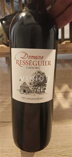 South West Cahors Domaine Rességuier Les Amandiers 2023