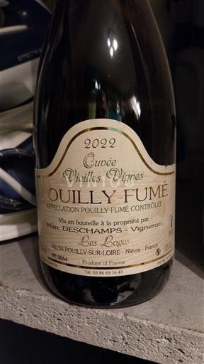 Údolí Loiry Pouilly-fumé Des Bogs Vieilles Vignes 2022