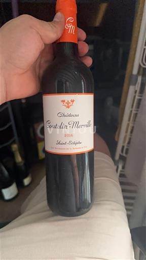 Bordeaux Saint-Estèphe Château Coutelin-Merville 2016