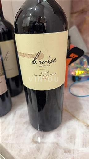 AVAs californianas Sonoma Coast B. Wise Vineyards Trios Cabernet Sauvignon 2021