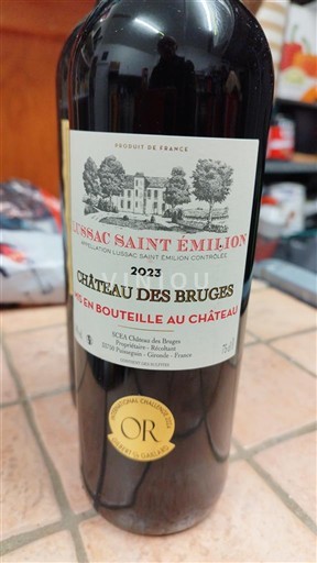 Bordéus Lussac-Saint-Émilion Château S Bruges 2023