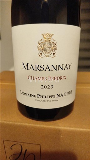 Burgundy Marsannay Domaine Philippe Naddef Champs Perdrix 2023