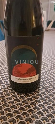 Rượu vang Blanc demi-sec Nos beaux orages Reneteo 2023 Pháp Alpes và các vùng Rhodanien Alpilles IGP