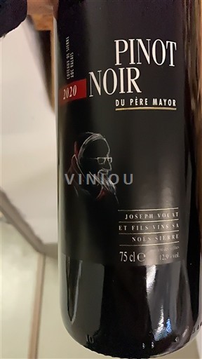 Valais Ikke specificeret Joseph Vogt et Fils Vins SA Du Père Mayor 2020