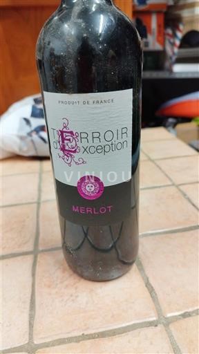 Zuidwest-Frankrijk Côtes de Gascogne Terroir d'Exception Merlot Niet-geïntegreerd