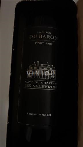 Vaud Bonvillars ZGP Château Cave du de Valeyres La du Baron Neleten.