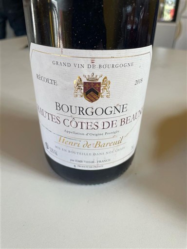 Burgundy Unspecified Henri de Bareuil 2018