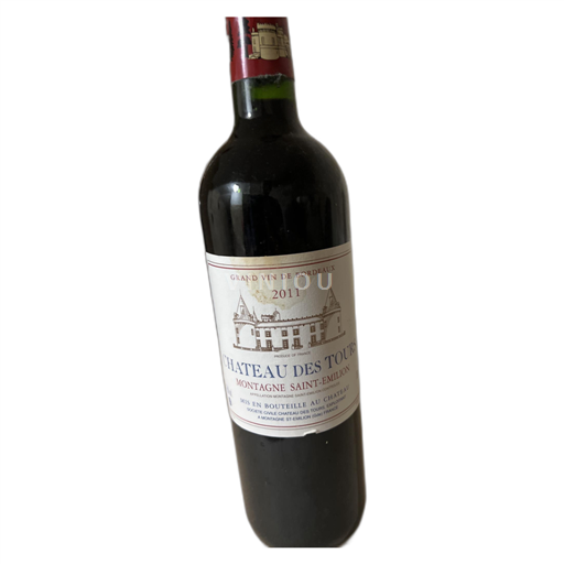 Bordeaux Montagne-saint-émilion Château des Tours 2011