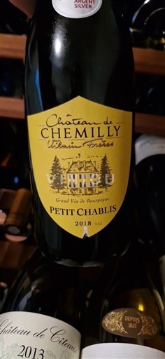 Bourgogne Petit-chablis Château Chemilly 2018